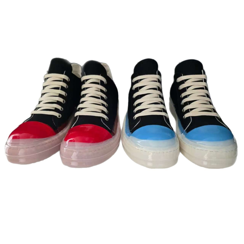 Γκραφίτι καμβά sneakers με παχιά σόλα, unisex casual για αύξηση ύψους