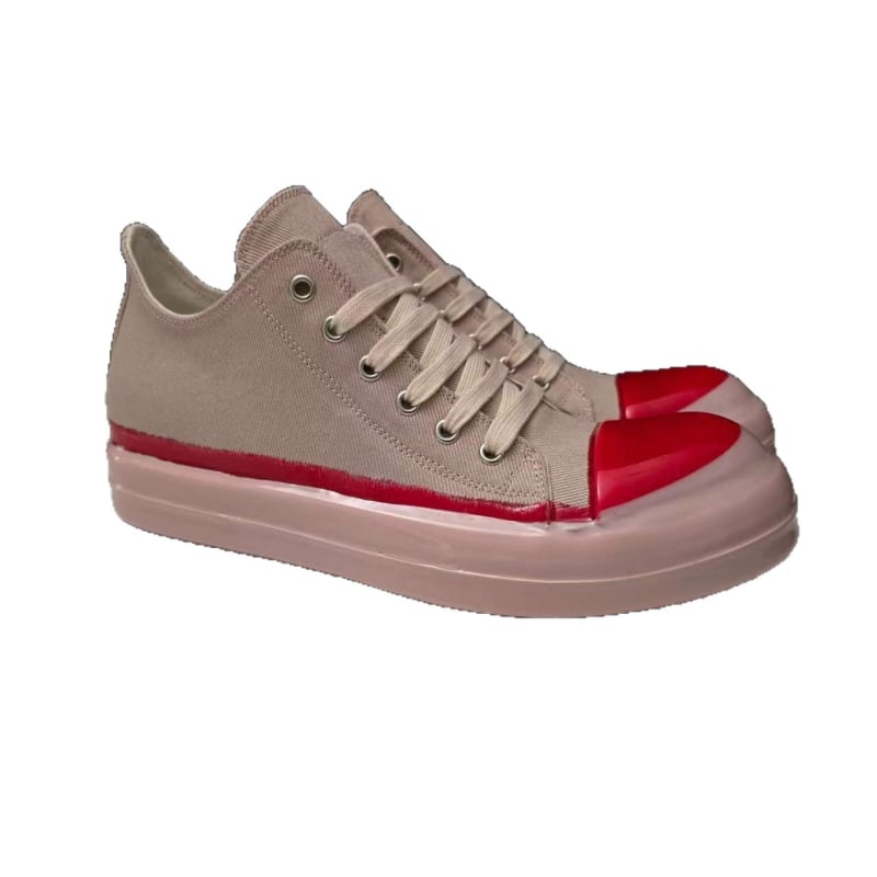 Γκραφίτι καμβά sneakers με παχιά σόλα, unisex casual για αύξηση ύψους