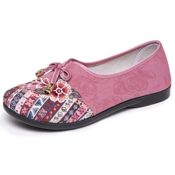 γυναικείες υφασμάτινες παπούτσια άνοιξη 2026, ελαφρά, διαπνέοντα, άνετα casual slip-on με μαλακή σόλα