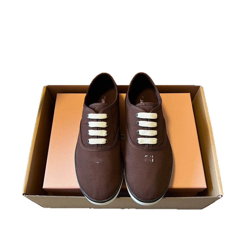 Γυναικείνα καμβά sneakers με ρετρό παχιά σόλα για αύξηση ύψους, κορδόνια, καθημερινά παπούτσια