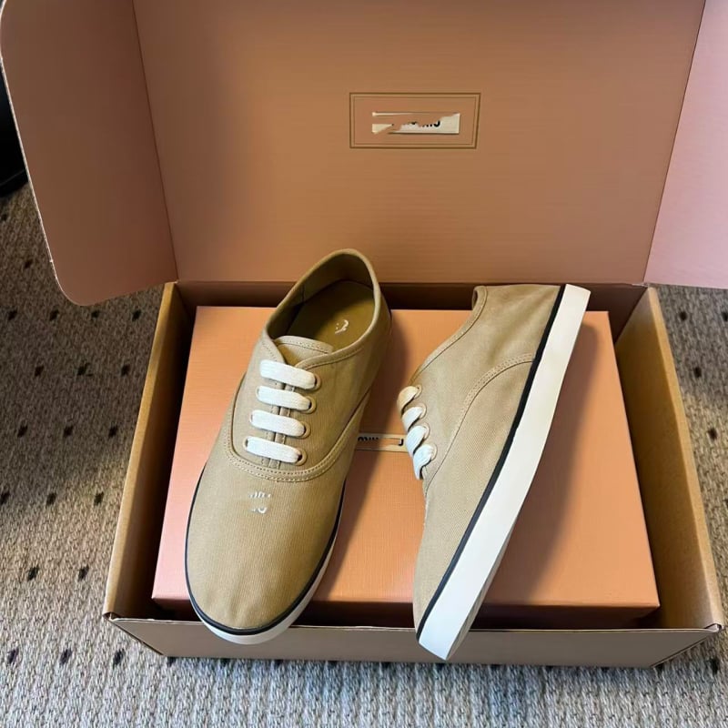 Γυναικείνα καμβά sneakers με ρετρό παχιά σόλα για αύξηση ύψους, κορδόνια, καθημερινά παπούτσια