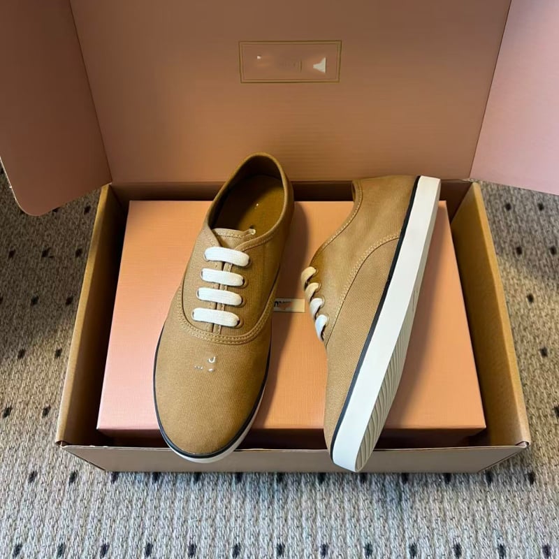 Γυναικείνα καμβά sneakers με ρετρό παχιά σόλα για αύξηση ύψους, κορδόνια, καθημερινά παπούτσια