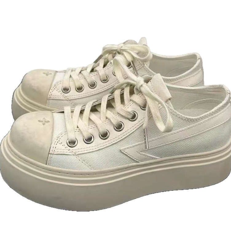 S-SMFK Night Meteor 2025 Premium Δερμάτινα Casual Παπούτσια για Γυναίκες Μαύρο-Λευκό
