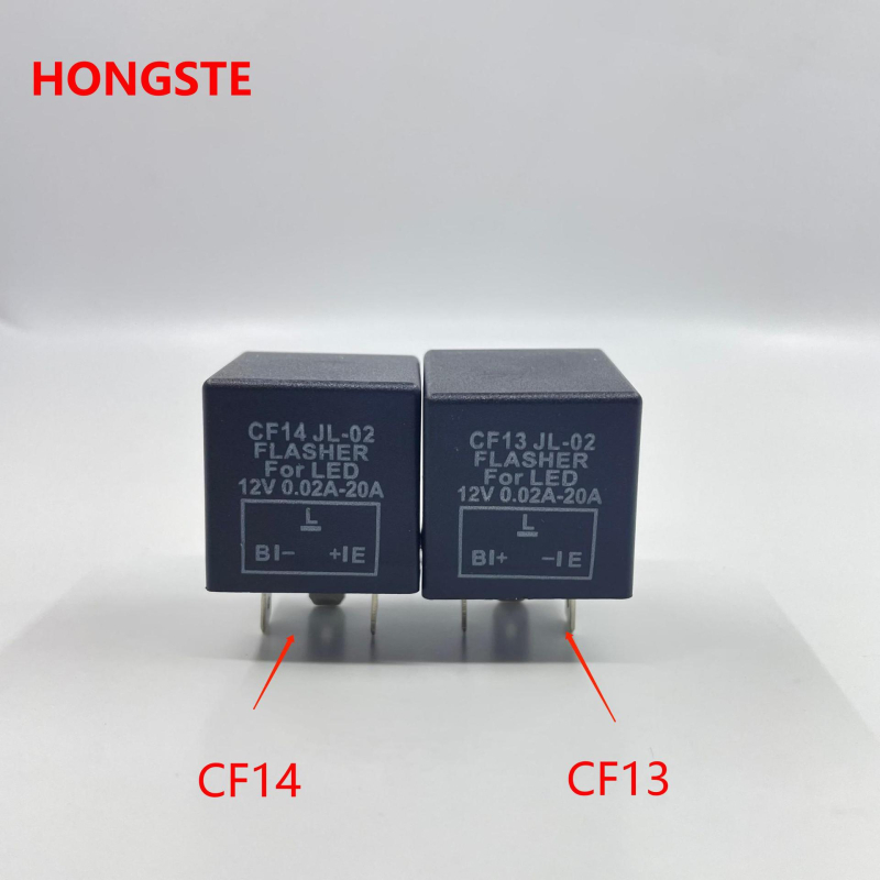 LED blikač-relé s 3 piny CF13/CF14 pre smerovky CF13KT