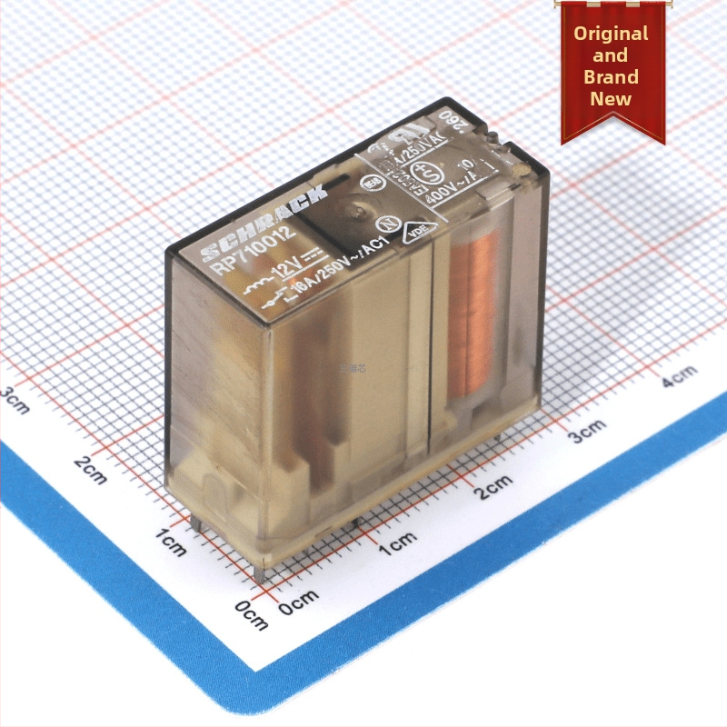 Tyco DPDT relé RP710012 RP310012, 12V DC, 16A, 8 pinov