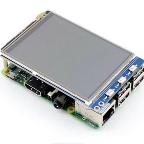 3,2 ιντσών LCD οθόνη αφής για Raspberry Pi, συμβατή με Raspberry Pi 2 και 3