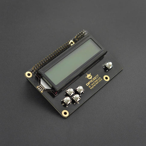 Raspberry Pi RGB LCD1602 gombos bővítőpanel színes alap V2.0