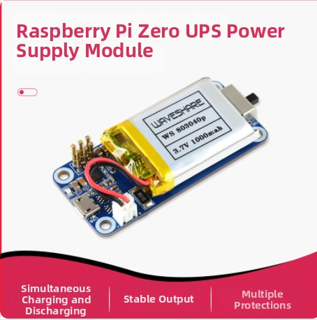 UPS modul s batériou pre Raspberry Pi Zero – neprerušované napájanie, nabíjanie a vybíjanie súčasne