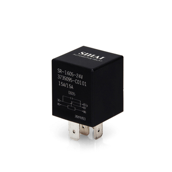 Sihai relej motora podizanja stakala automobila, 12V/24V, DC 15A, 5-pinski