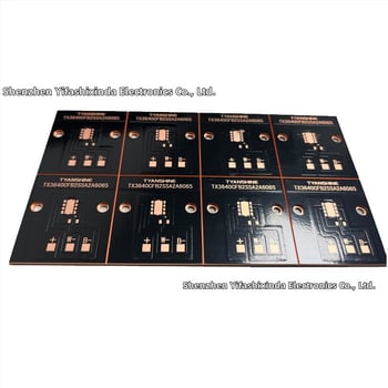 LED PCB με χαλκού υπόστρωμα, θερμοηλεκτρικός διαχωρισμός και υπερσυνδεόμενο μέταλλο, πρωτότυπα δείγματα