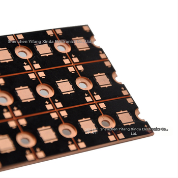 LED PCB με χαλκού υπόστρωμα, θερμοηλεκτρικός διαχωρισμός και υπερσυνδεόμενο μέταλλο, πρωτότυπα δείγματα