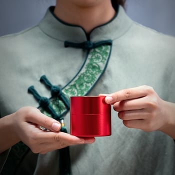 Mini metalni spremnik za čaj, kutija za čaj, prijenosna hermetička ambalaža za čaj