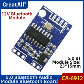 CA-6912 12V Bluetooth μοντέλο ήχου, ενισχυτική πλακέτα Bluetooth 5.0 δέκτης