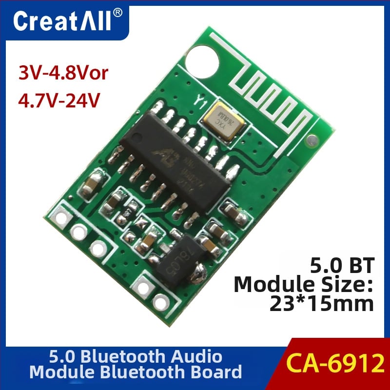 CA-6912 12V Bluetooth μοντέλο ήχου, ενισχυτική πλακέτα Bluetooth 5.0 δέκτης