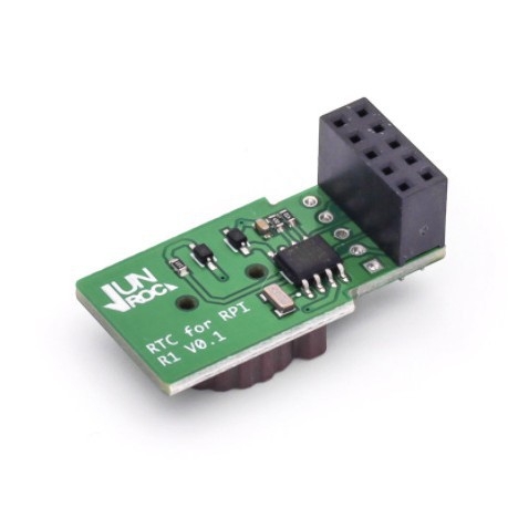 RTC modul Raspberry Pi-hoz, cserélhető akkumulátorral, kompatibil Raspberry Pi 4/3B+/ZERO