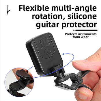 Univerzálny elektronický ladič pre gitaru, basu, ukulele a husle