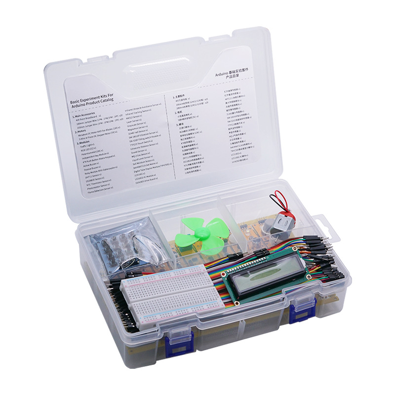 Arduino alapú kísérleti készlet PCB elrendezési tervvel, kompatibil Raspberry Pi, 8051 és STM32