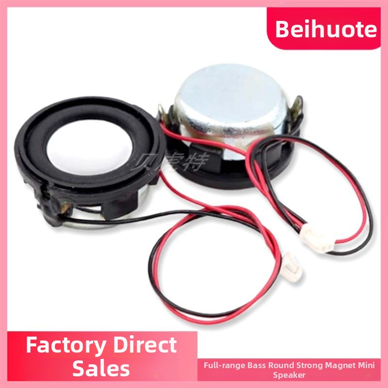 Bluetooth mini reproduktor s plným rozsahom basov, priemer 23/24 mm, 4 Ω, 3 W, kruhový silný magnet, pre DIY projekty