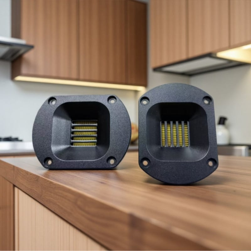 74 mm-es alumínium ötvözetű Haier-stílusú pneumatikus magasfrekvenciás hangszóró, szalag tweeter, audiophile-minőség