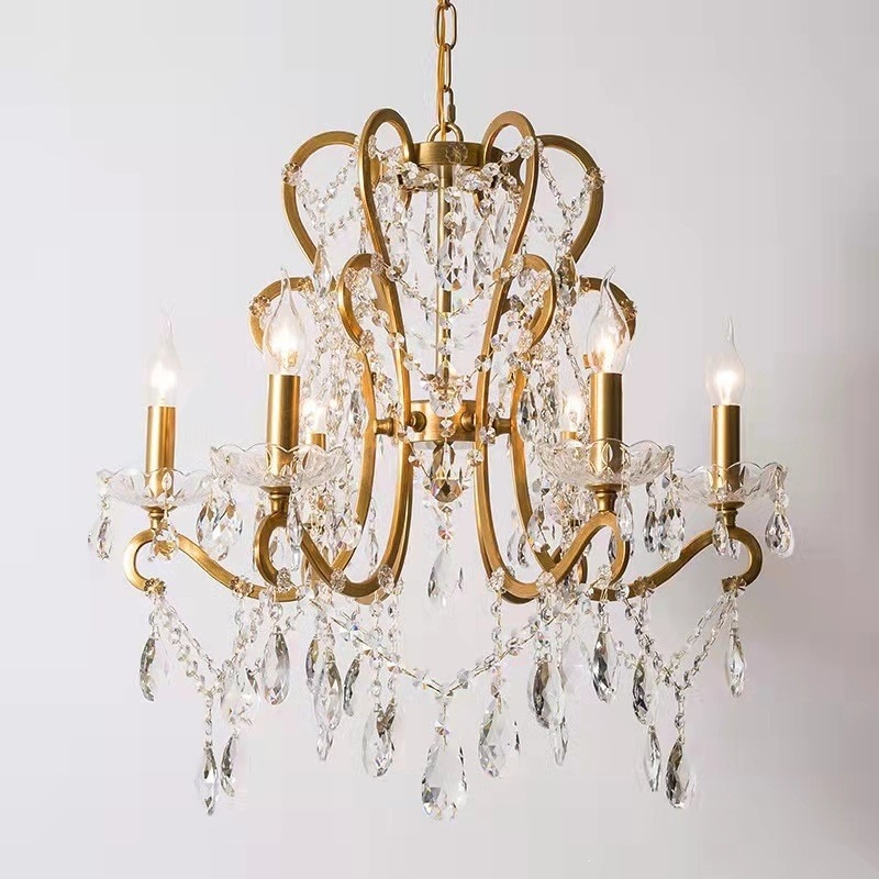 Nástenná lampa s látkovým tienidlom v štýle vintage retro, kombinácia americkej vidieckej a francúzskej elegancie, vhodná do spálne, chodby a obývačky.