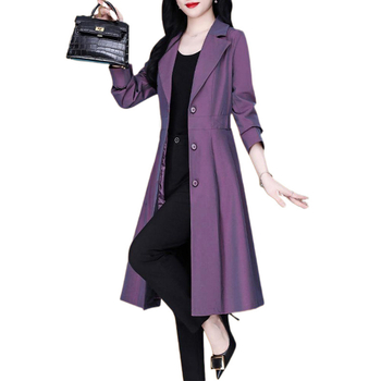 NUNBAI Elegáns őszi női trench-coat