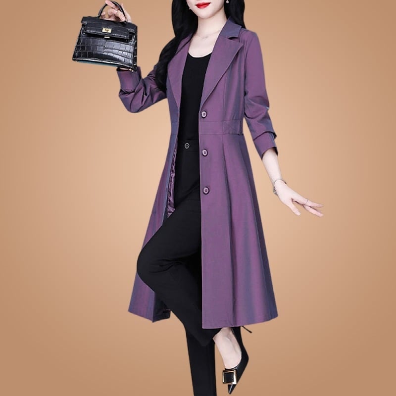 NUNBAI Elegáns őszi női trench-coat