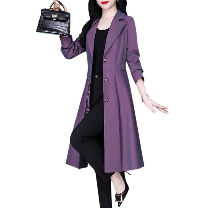 NUNBAI Elegáns őszi női trench-coat