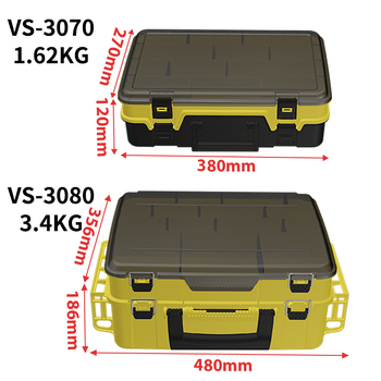 VS3070/3080 box na nástrahy, dvojposchodová skriňa na rybárske príslušenstvo