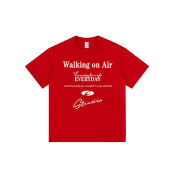 Γυναικείο βαμβακερό κοντομάνικο T‑shirt με στρογγυλό λαιμό, χαλαρή εφαρμογή, εκτυπωτικό σχέδιο, κορεατικό streetwear