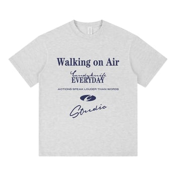 Γυναικείο βαμβακερό κοντομάνικο T‑shirt με στρογγυλό λαιμό, χαλαρή εφαρμογή, εκτυπωτικό σχέδιο, κορεατικό streetwear