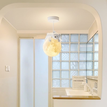 LED stropné svietidlo v krémovej farbe, moderný minimalistický dizajn, do chodby, vstupu, šatníka, foyer a balkóna