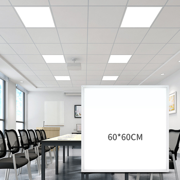 Integrált mennyezeti LED panel 600x600, 60x60 cm, 28 LED, IP44, vas ház, 220V, 3000/4000/6000K, 60W
