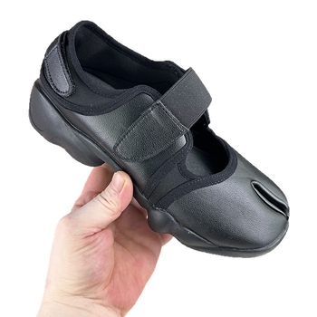 Γυναικείοι loafers με διαχωρισμένο δάχτυλο, μπαλέτο στιλ, φαρδιά σόλα, επίπεδο τακούνι, λουρί Mary Jane, γαλλικού ύφους