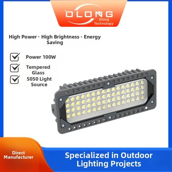 LED μονάδα φωτισμού 100W για εξωτερικό τούνελ, αδιάβροχος προβολέας