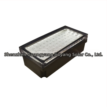 Ηλιακές πλάκες δαπέδου 200x100 mm LED φωτιστικό ενδοδάπεδο για αυλή με γκαζόν