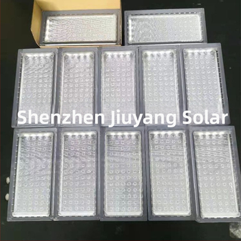 Ηλιακές πλάκες δαπέδου 200x100 mm LED φωτιστικό ενδοδάπεδο για αυλή με γκαζόν