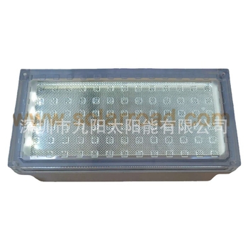 Ηλιακές πλάκες δαπέδου 200x100 mm LED φωτιστικό ενδοδάπεδο για αυλή με γκαζόν