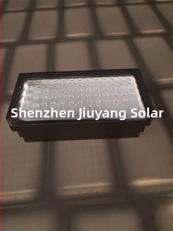 Ηλιακές πλάκες δαπέδου 200x100 mm LED φωτιστικό ενδοδάπεδο για αυλή με γκαζόν