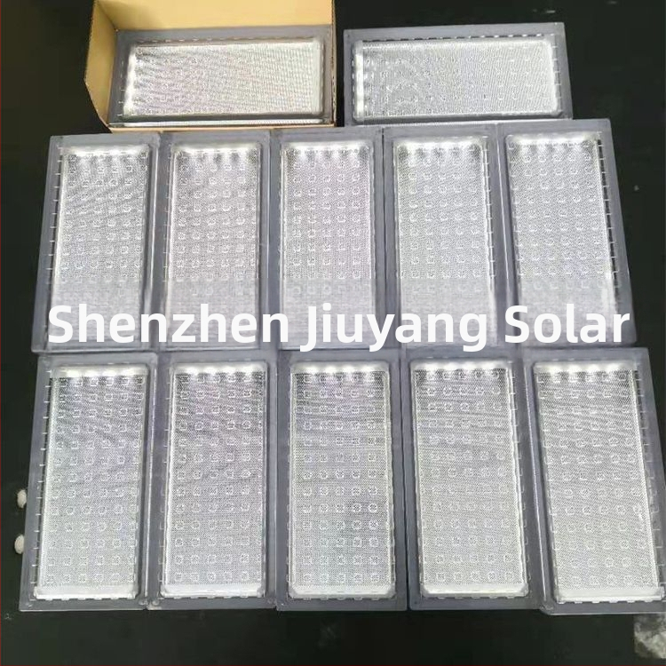 Solárne podlahové dlaždice 200x100 mm LED in-ground svetlo pre dvorový trávnik