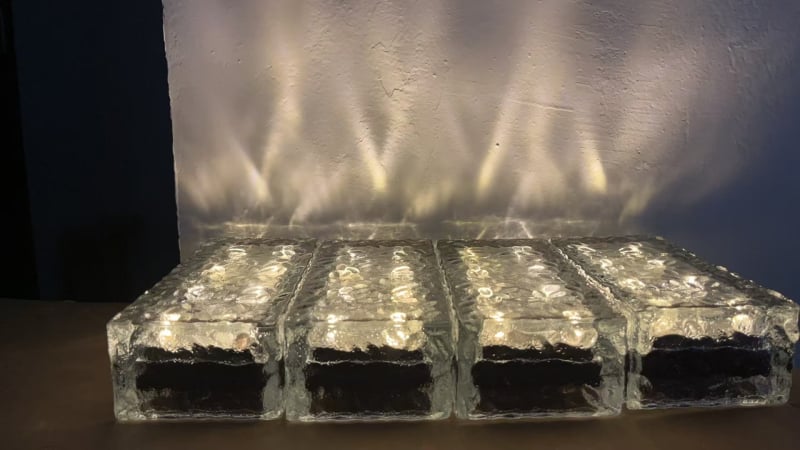 Υπόγεια LED φώτα ηλιακής ενέργειας για αυλή, αδιάβροχα φωτιστικά δαπέδου σε τετράγωνες πλάκες