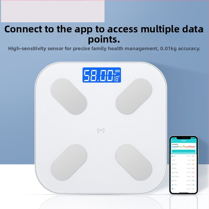 Έξυπνη ζυγαριά σώματος με Bluetooth - Ψηφιακή ζυγαριά για οικιακή χρήση
