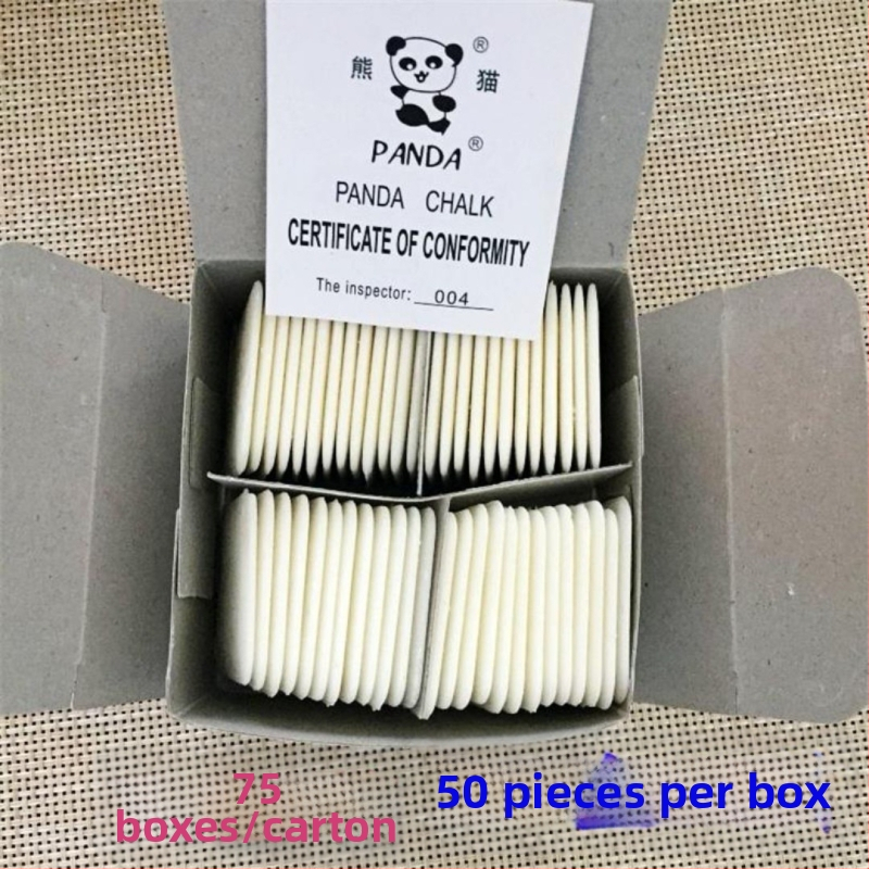 Panda značka voskový neviditeľný značkovací prášok na šitie, 50 kusov v krabici.