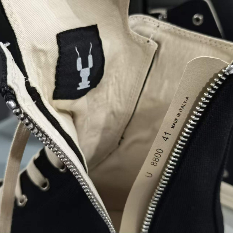 Unisex καμβά sneakers με φερμουάρ, κλασικό στυλ για άνοιξη-φθινόπωρο, με φαρδιά σόλα
