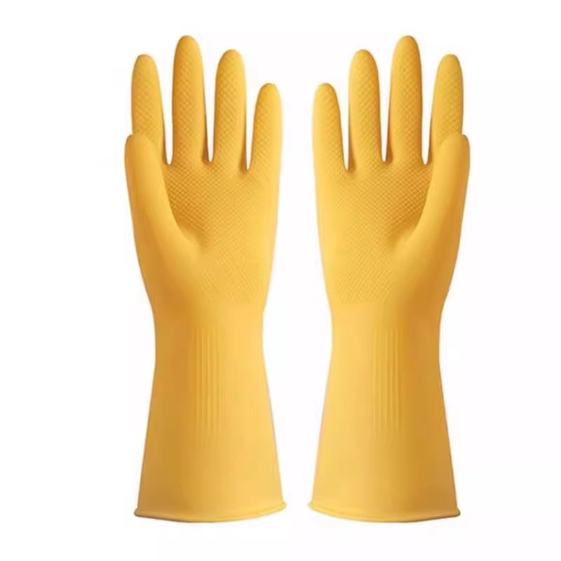 odolné latexové rukavice na umývanie riadu, vodotesné kuchynské rukavice