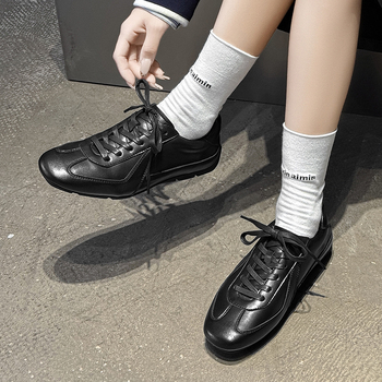 Unisex χειμερινά αθλητικά παπούτσια 2025 – casual sneakers, μαύρα 24919-25919