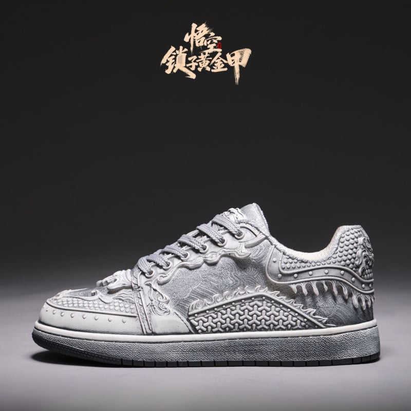 Sneakers Wukong Red Demon King, leto 2026, čínskeho štýlu casual pánske tenisky, nízky profil
