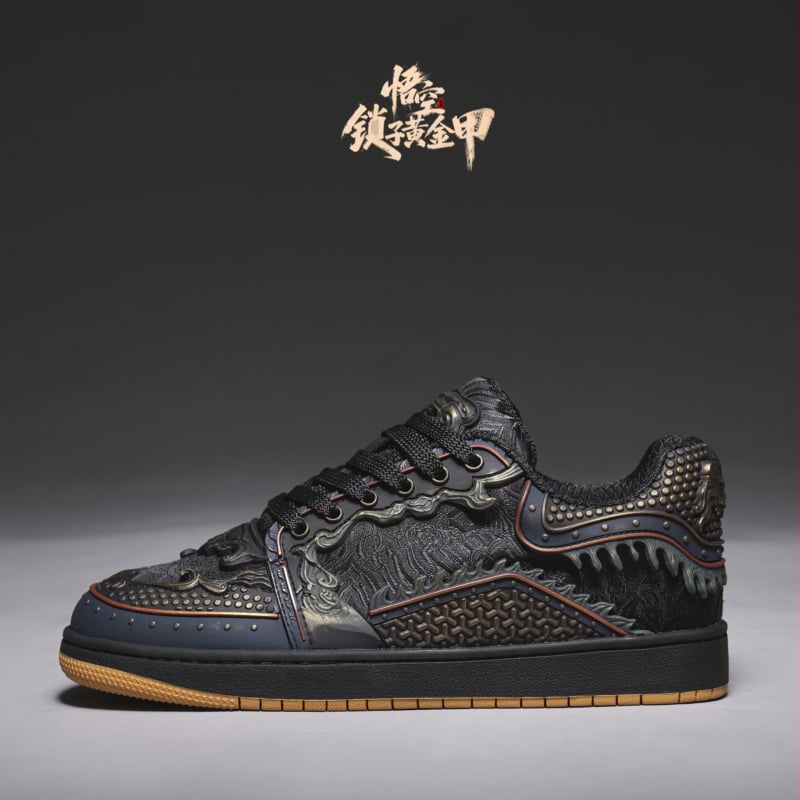 Sneakers Wukong Red Demon King, leto 2026, čínskeho štýlu casual pánske tenisky, nízky profil