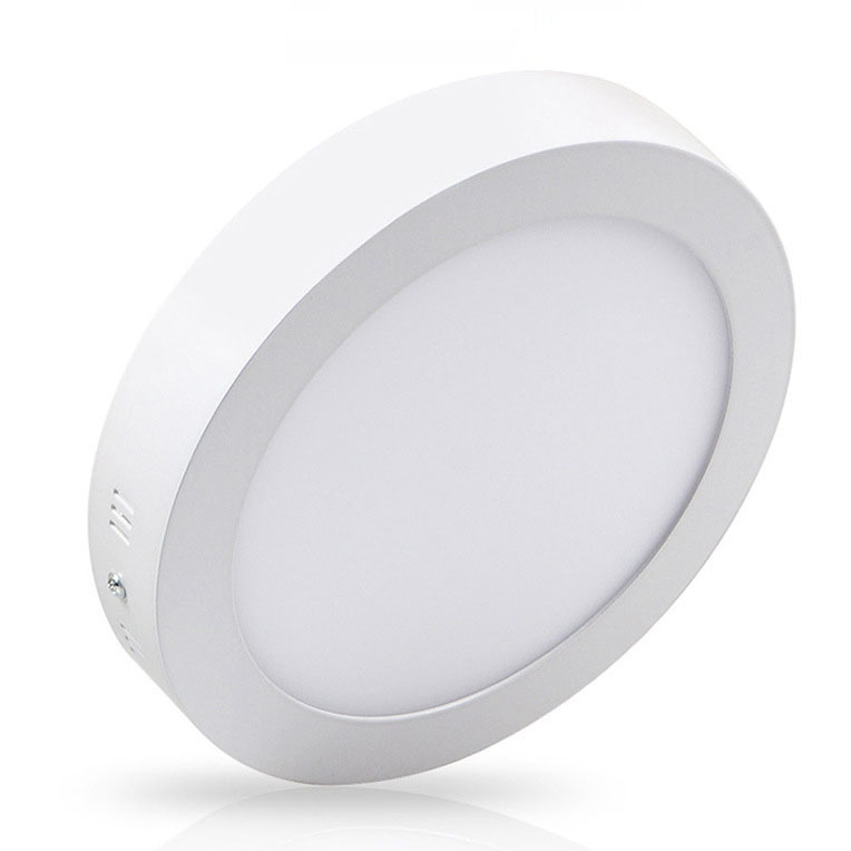 LED kerek mennyezeti panel lámpa, beépített downlight, öntött alumínium, párásodás elleni, 6-10 W, 6500K hideg fehér