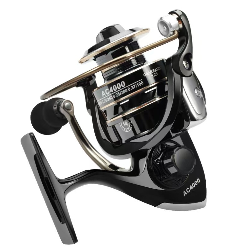 FIASST Spinning kolut za ribolov, potpuno metalan