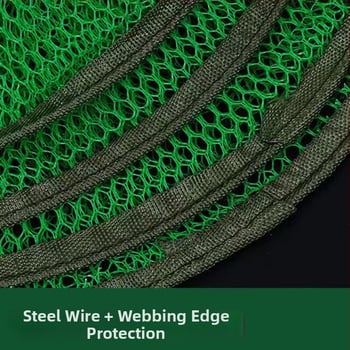 Nano nylon halászati védő táska hálóhoz, hordozható